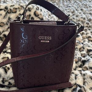 GUESS Deep Red Crossbody Bag